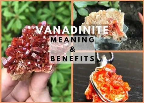  Vanadinite 광물의 숨겨진 매력: 고성능 배터리 및 태양광 세포 개발에 활용될까?!